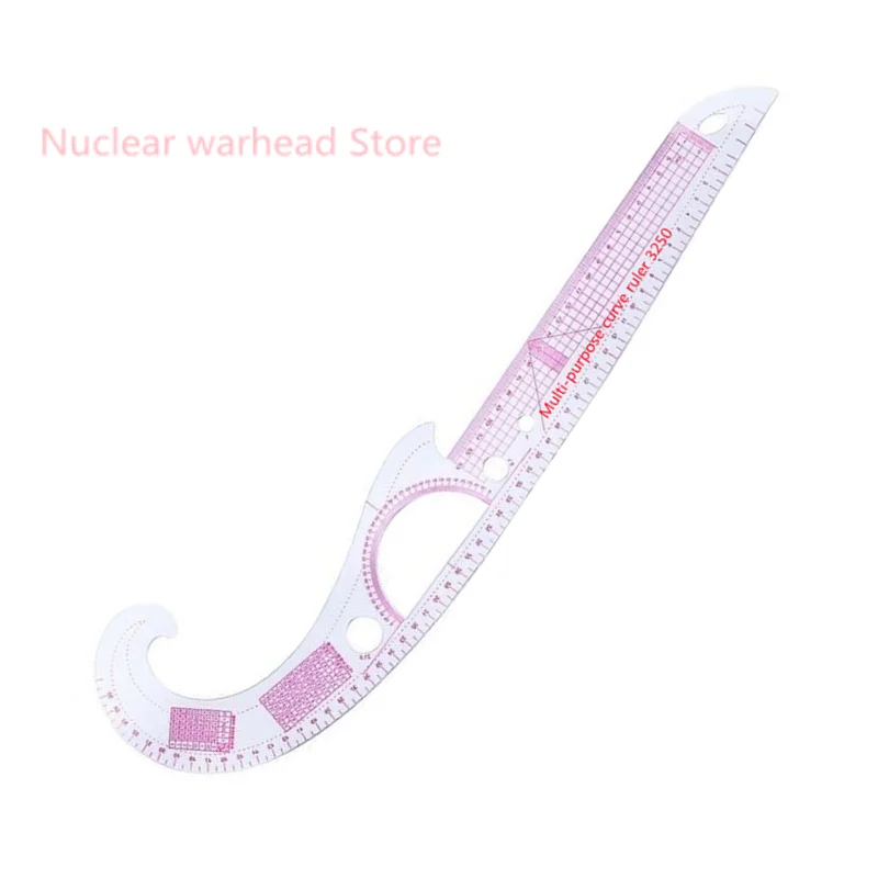 9 Piece Set Metric Clothes Curve Sewing Ruler Drawing Stencil Making Grading Curve Rule Pattern Making Accessories Making images - 6