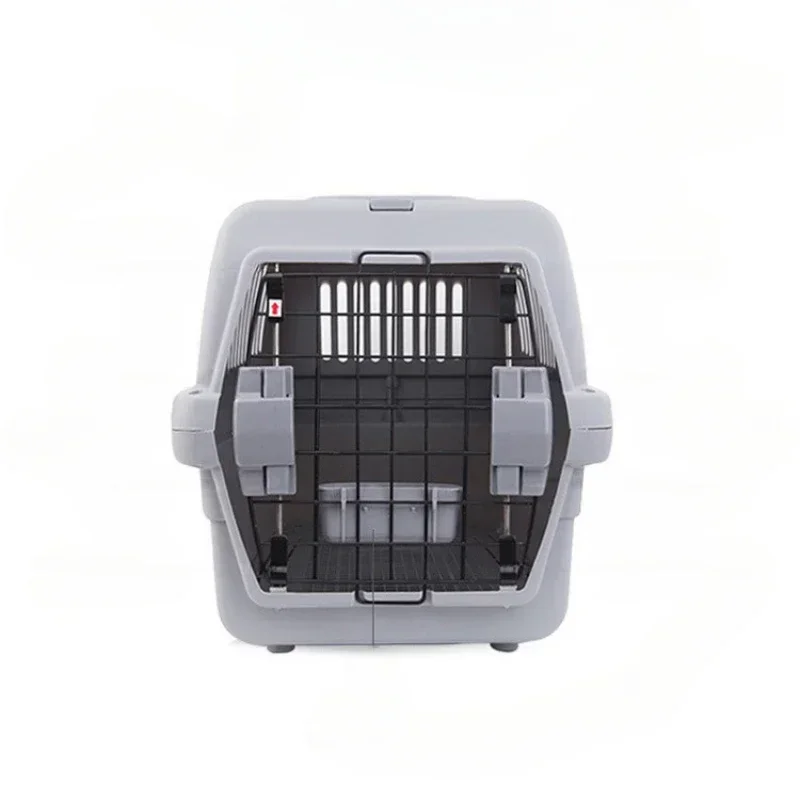 Pet Air Box Air Transport Pet Cage When Traveling Portable Plastic Shipping Box for Large Dogs Portable Travel Carrier