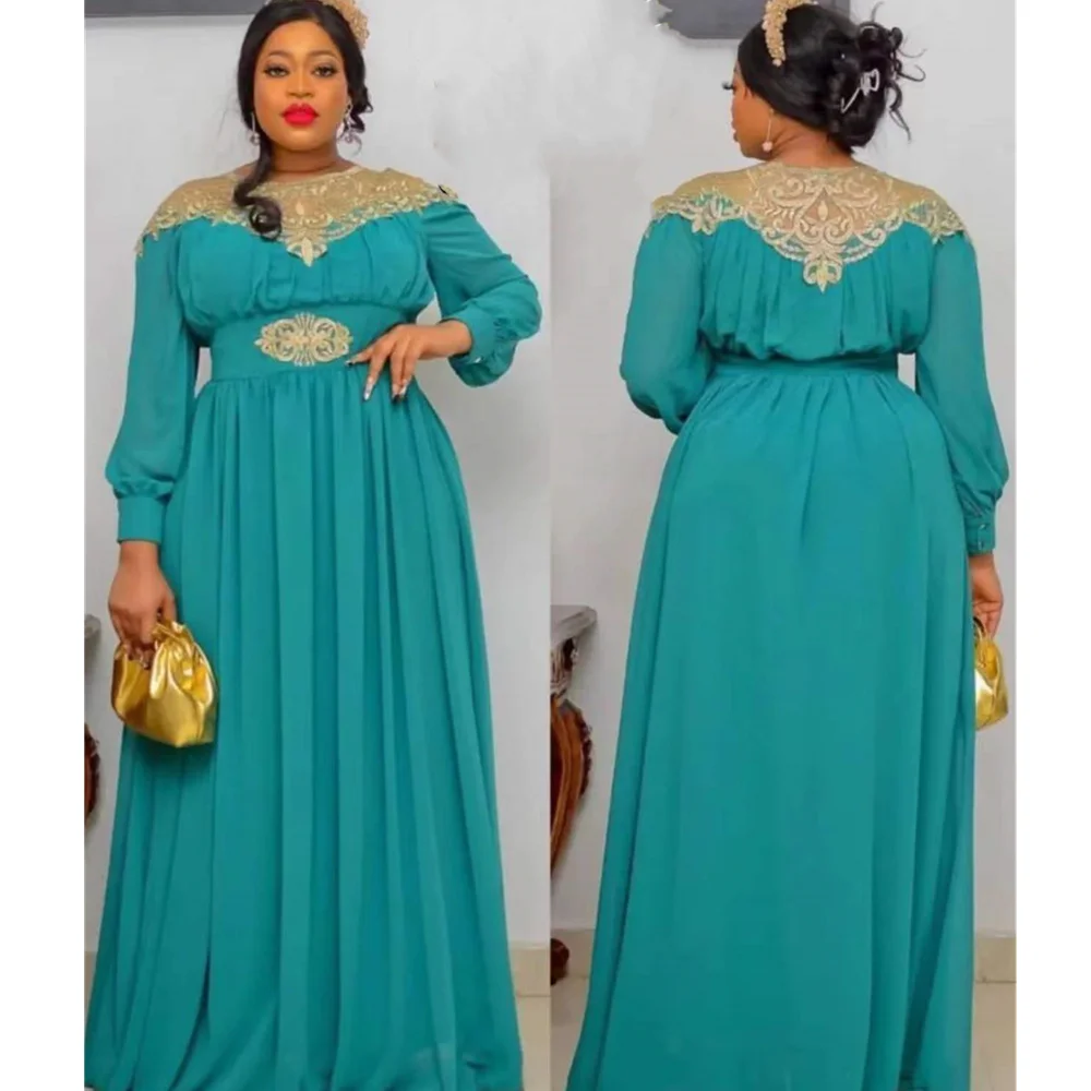 

Islam Clothing African Evening Dresses for Women Musulman Robe Djellaba Muslim Fashion Dubai Abaya Turkey Party Long Dress