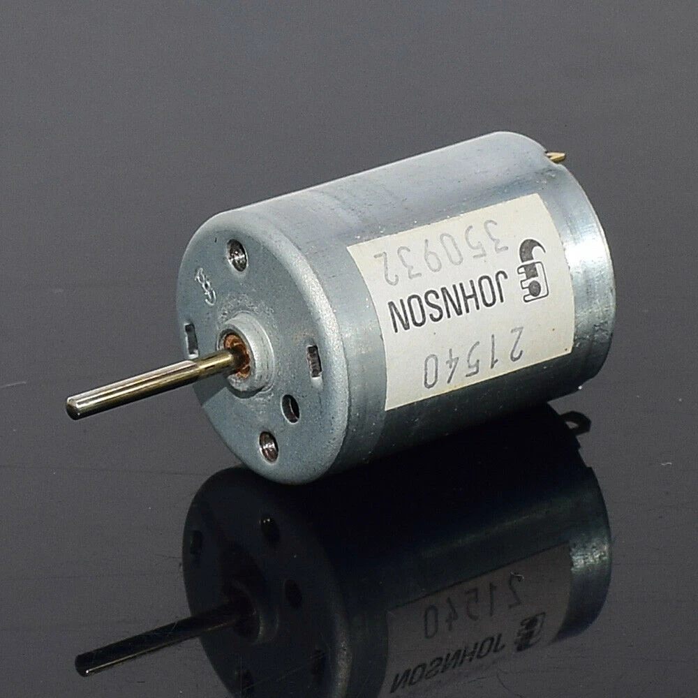 Mini 24mm Mute Engine JOHNSON RF370CA12560 DC 12V 18V 24V 7250RPM Car