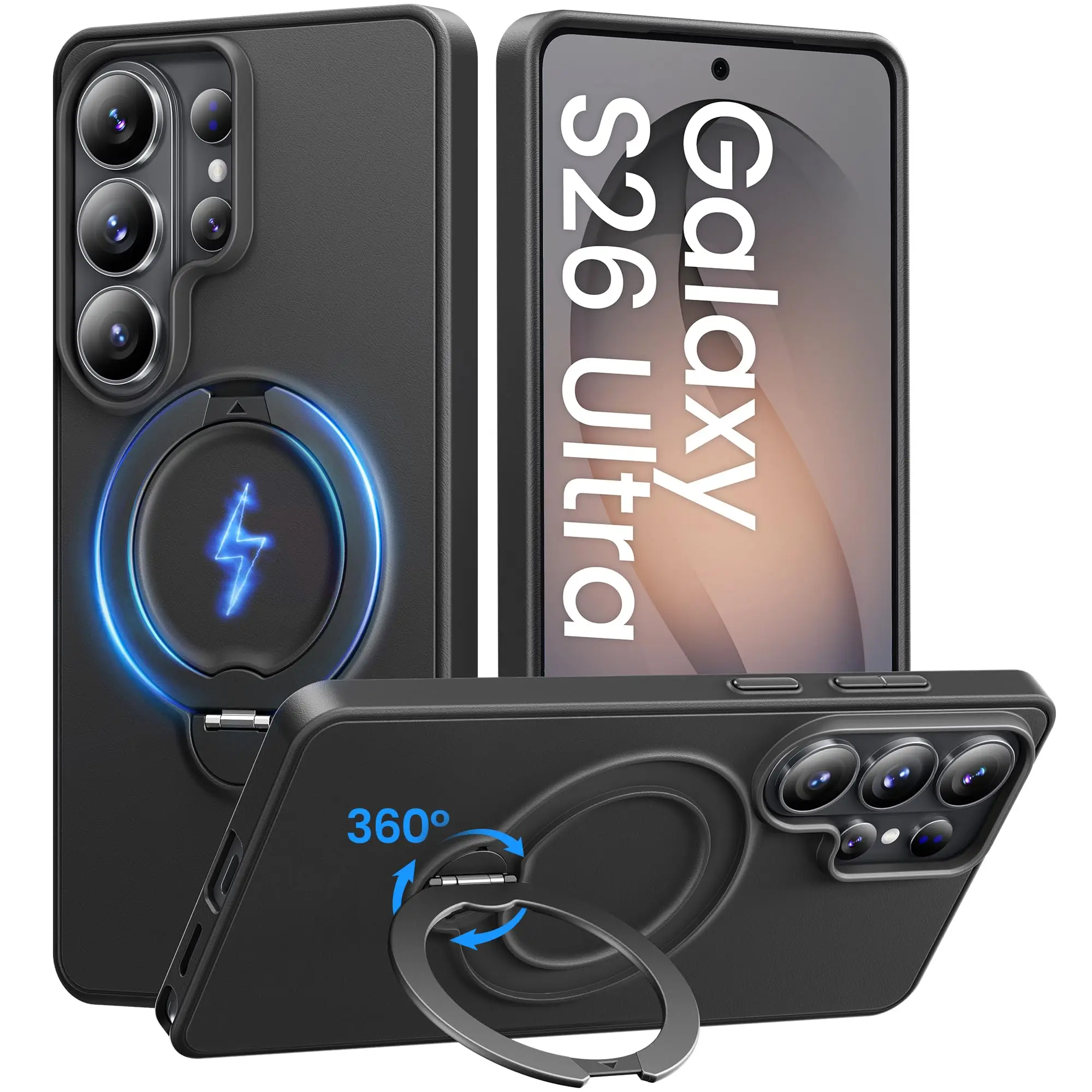 GolbinBox 360° Spin Magnetic Stand Shockproof Slim Protective Case