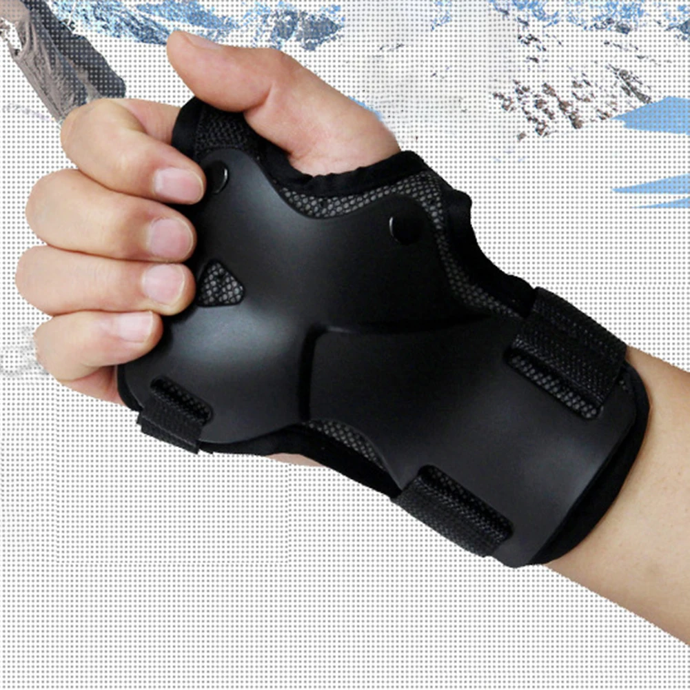 Andux Ski Wrist Guards HXHW-04 M - Verlengde Polsbeschermers Met Harde Gauntlets Voor Skiën En Snowboarden