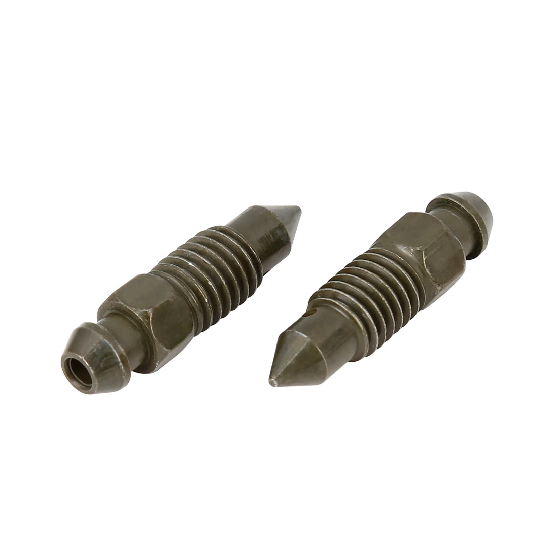 M8x1.25mm Banjo Bolt Bleeder Screw with Cap for Motorcycle Brake Master Cylinder 2Pcs