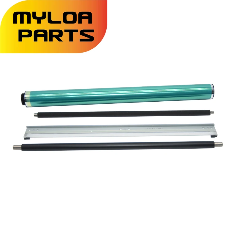 

1 комплект, новый высококачественный OPC барабан C258 + чистящее лезвие + чистящий ролик + ПЦР-ролик для Konica Minolta C258 C308 C368