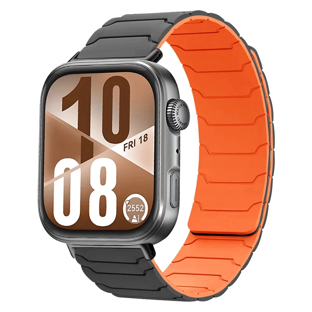 Magnetic Silicone Sports Bracelet Replacement Wristband Bracelet