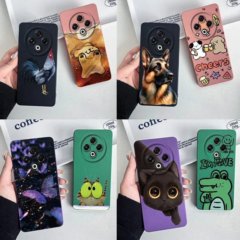 Soft Silicone Phone Case with Sweet Printed Design