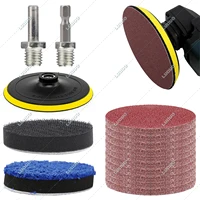 Sandpaper Hook And Loop For Random Orbital Sander Sanding Paper Sheet Disc Polishing Waxing Sponge Set Buffer Pad Car Detailing 1