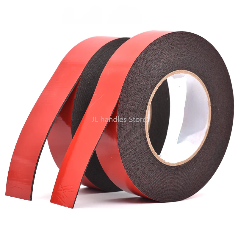 1pcs 0.5mm-2mm thickness Super Strong Double side Adhesive foam Tape for Mounting Fixing Pad Sticky