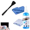 1Set Brush Cloth Liquid High Qulity Screen Cleaning Kit for LCD TV Tablet Phone Pad Laptop Computer Camera Lens Cleaner 2