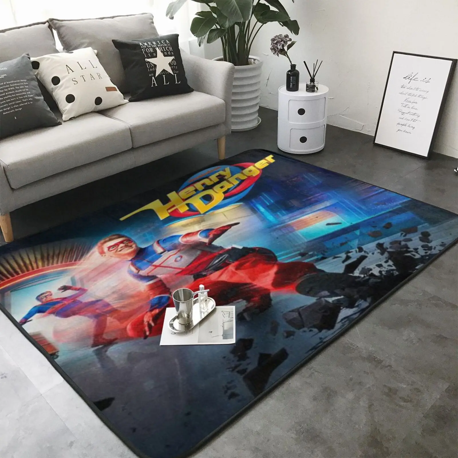 Henry Danger 1478 Tapis Decoration Bedroom Floor Carpets Room Decorations Hallway Carpet Sakura Card Captor Home Decor |