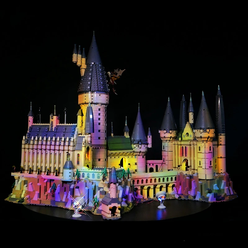 Set Di Luci A Led Per Harri Potter Hogwart Castle Compatibile Con Lego 71043 16060 Building Blocks Mattoni Lepining Toys Gifts