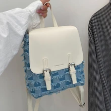 

Women Small Backpack 2022 Summer New Fashion Small Backpack Leisure Shoulder Messenger Bags for Travel All-match Hot