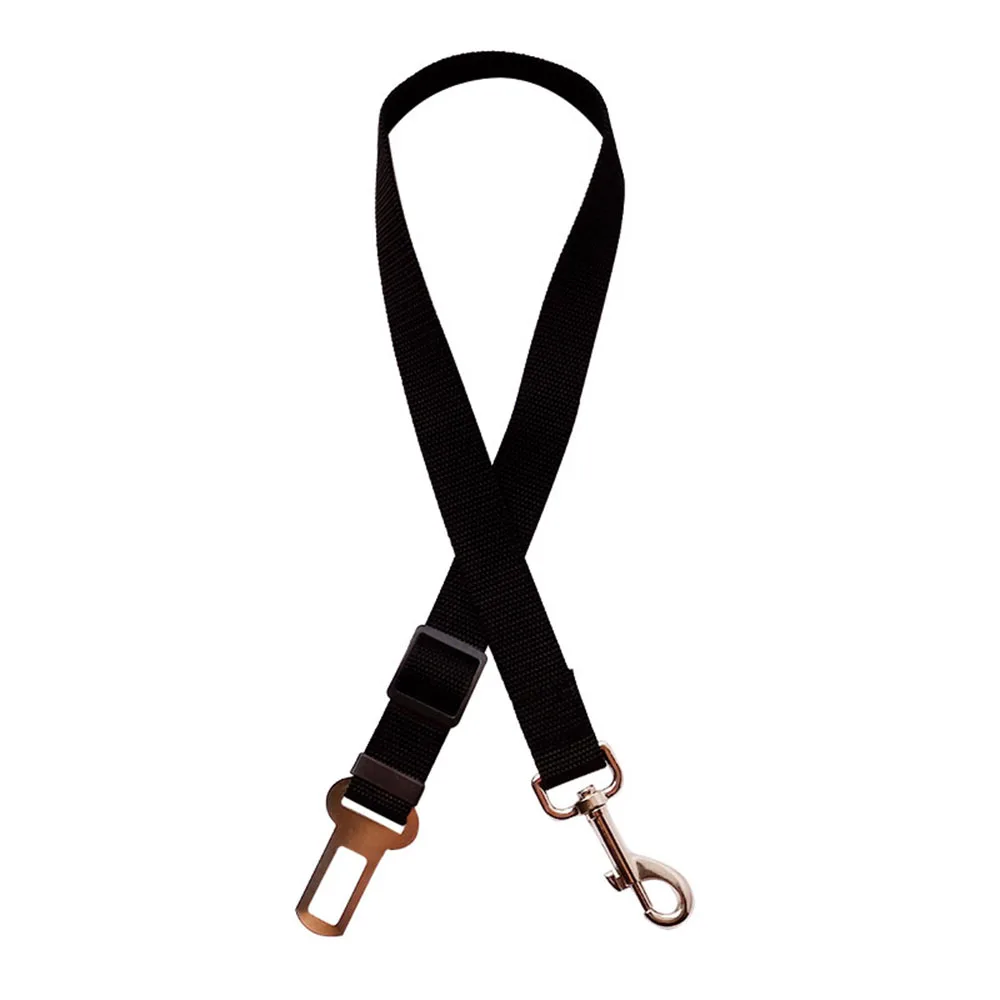 Title 28, Pet Dog Car Seat Belt Retractable Buffer Elasti...