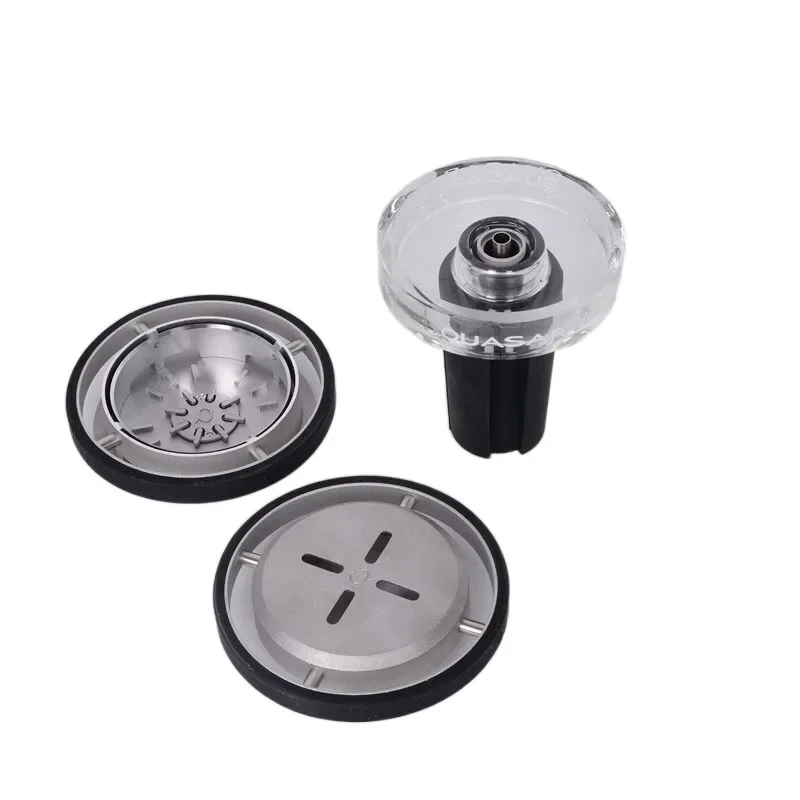 Hookah Set Quality QUASAR Hookah BOWL French Charcoal Bowl Glass Set Smoke Pot Shisha Chicha Gift Box Smoke Accesoires