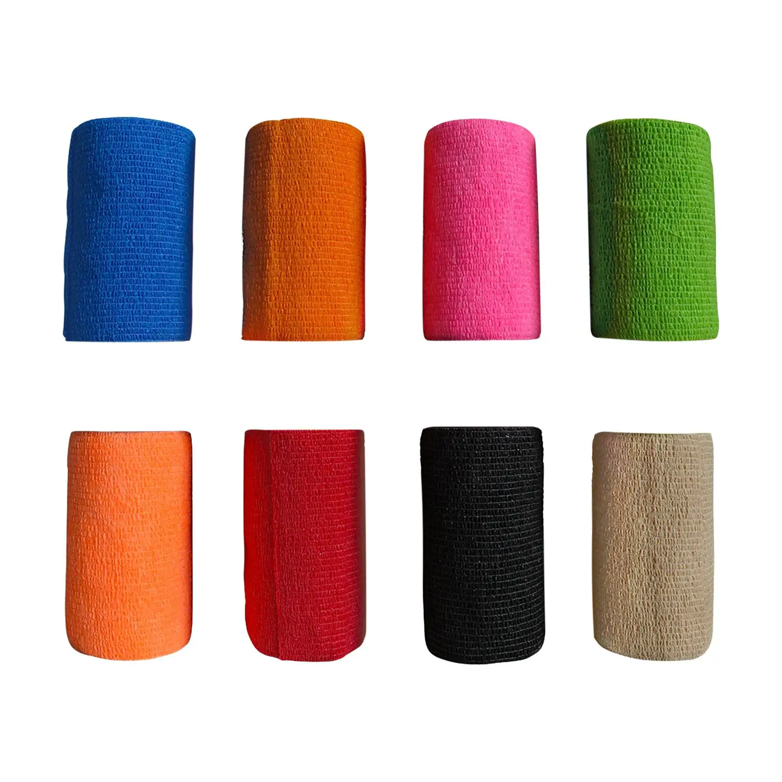 Vet Wrap Tape 4 inch Wide Elastic Non Woven Horse Leg Wrap Athletic Tape Self Adherent Wrap for Horses Cats Pet Sports Hand 6