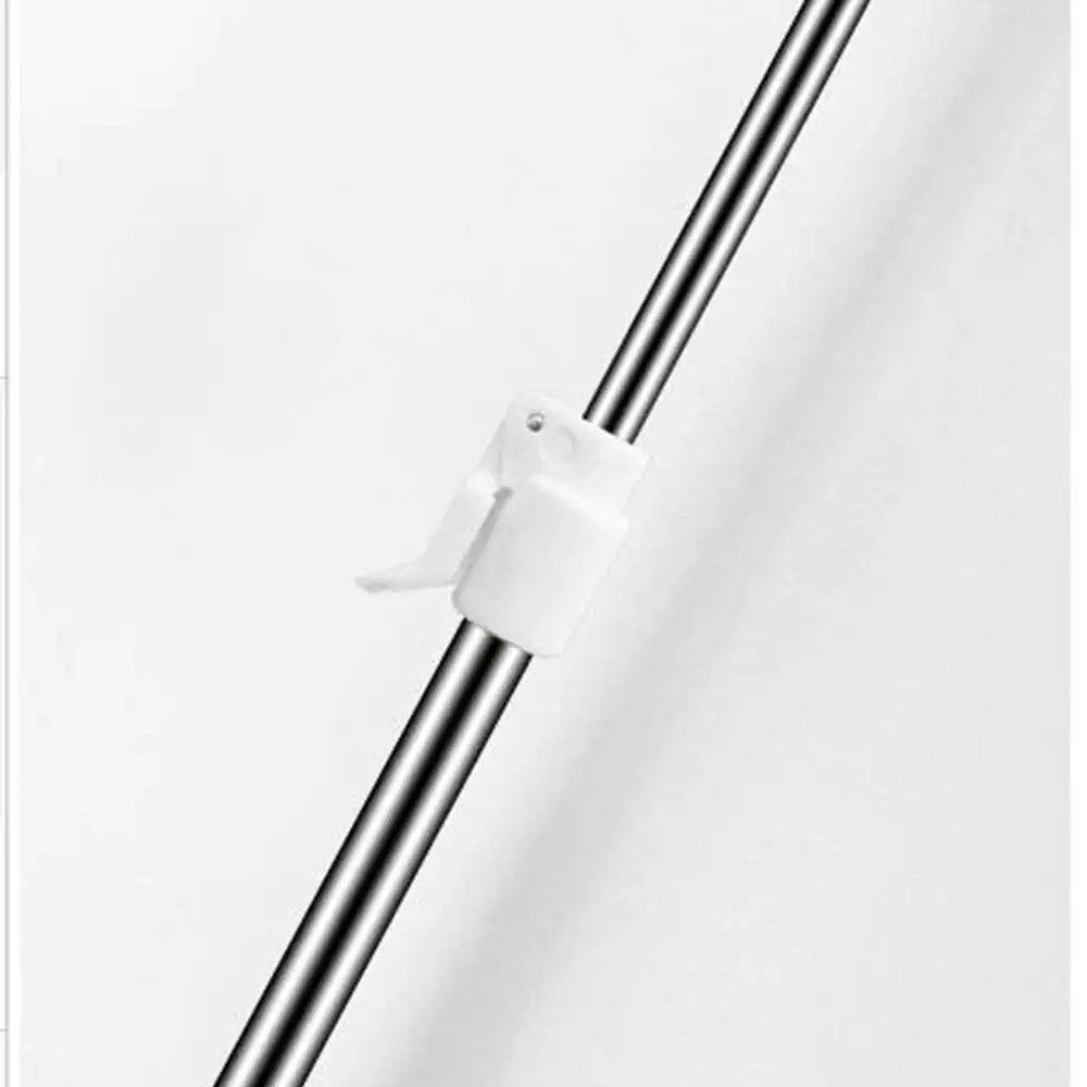 조정 가능한 L 브래킷 높이 스테인레스 스틸 폴 팝 선반 데스크 테이블 탑 광고 포스터 배너 교수형 클립 디스플레이 스탠드