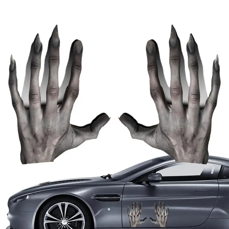 

Страшные Автомобильные Наклейки На Хэллоуин, страшные автомобильные наклейки, наклейки на Хэллоуин, призрак, рука, наклейки для автомобиля, страшные, водонепроницаемые, светоотражающие