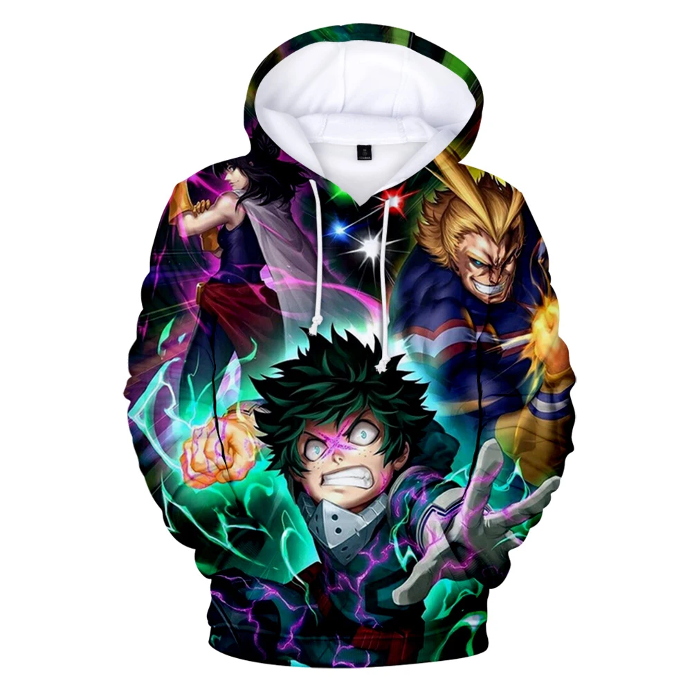 

Boku No Cool My Hero Academia Midoriya Izuku Deku Cosplay Anime Hoodies Fashion Sweatshirt Men's Clothing Oversized Hoodie Tops