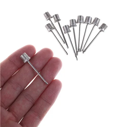 

10pcs High quality Inflating Needle Pin Nozzle Basketball Football Soccer Ball air Pump Parts