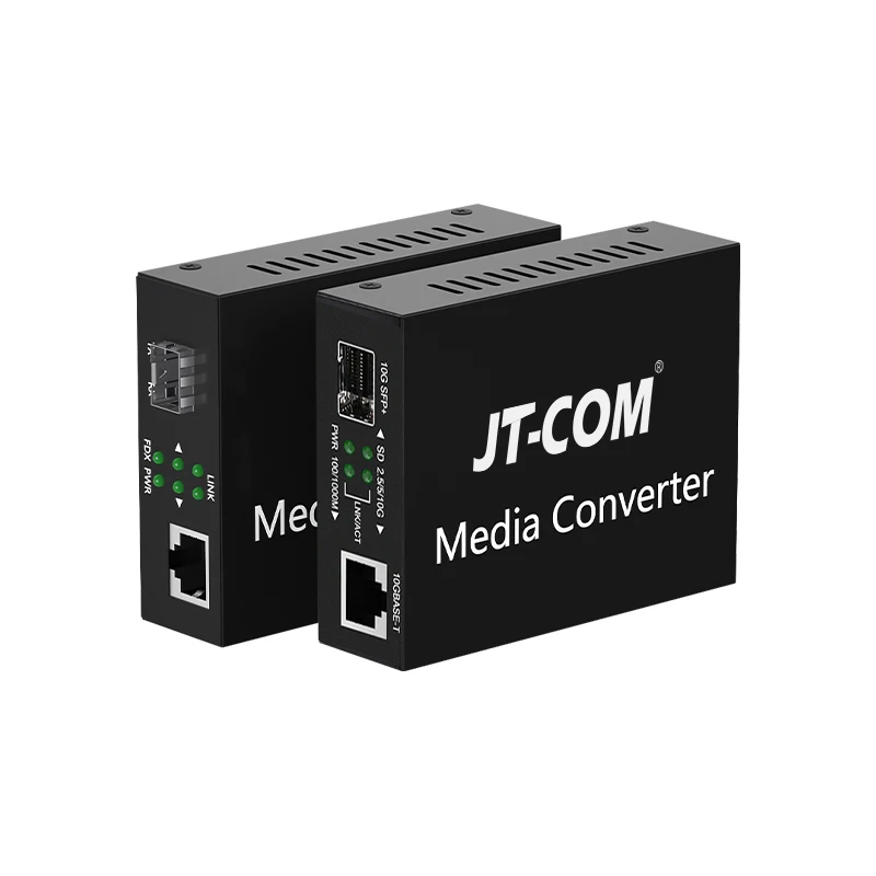 10G SFP+ Fiber to RJ45 Media Converter 10/100/1000M/10G Ethernet Converter Transceiver Compatible Cisco