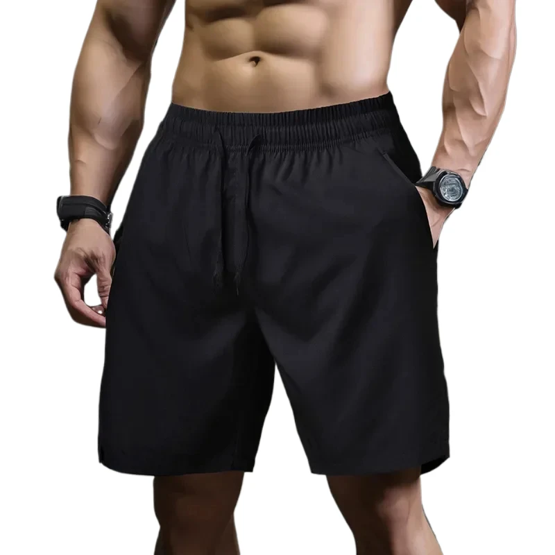 Mermaid Curve Men's Sports Pants Breathable Tennis Shorts Quick-drying Badminton Trousers Outdoor Running Fitness Shorts