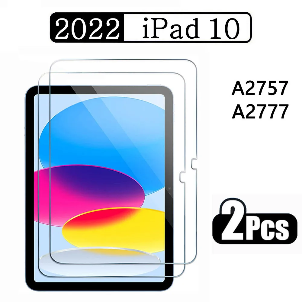 2pcs Tab For Apple Ipad 10.9 10th Generation 2022 Screen Protector