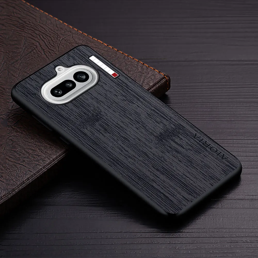 Luxury Bamboo Pattern Leather Phone Cover