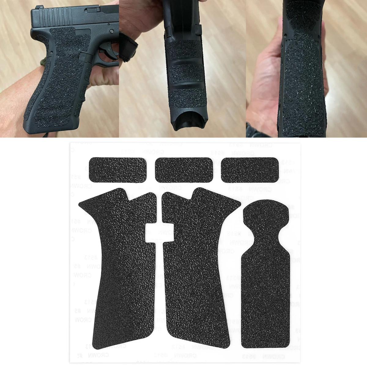 Rubber Grip Tape Glock 19 Rubber Texture Grip Glock Rubber Grip Glock 17 Tactical Aliexpress
