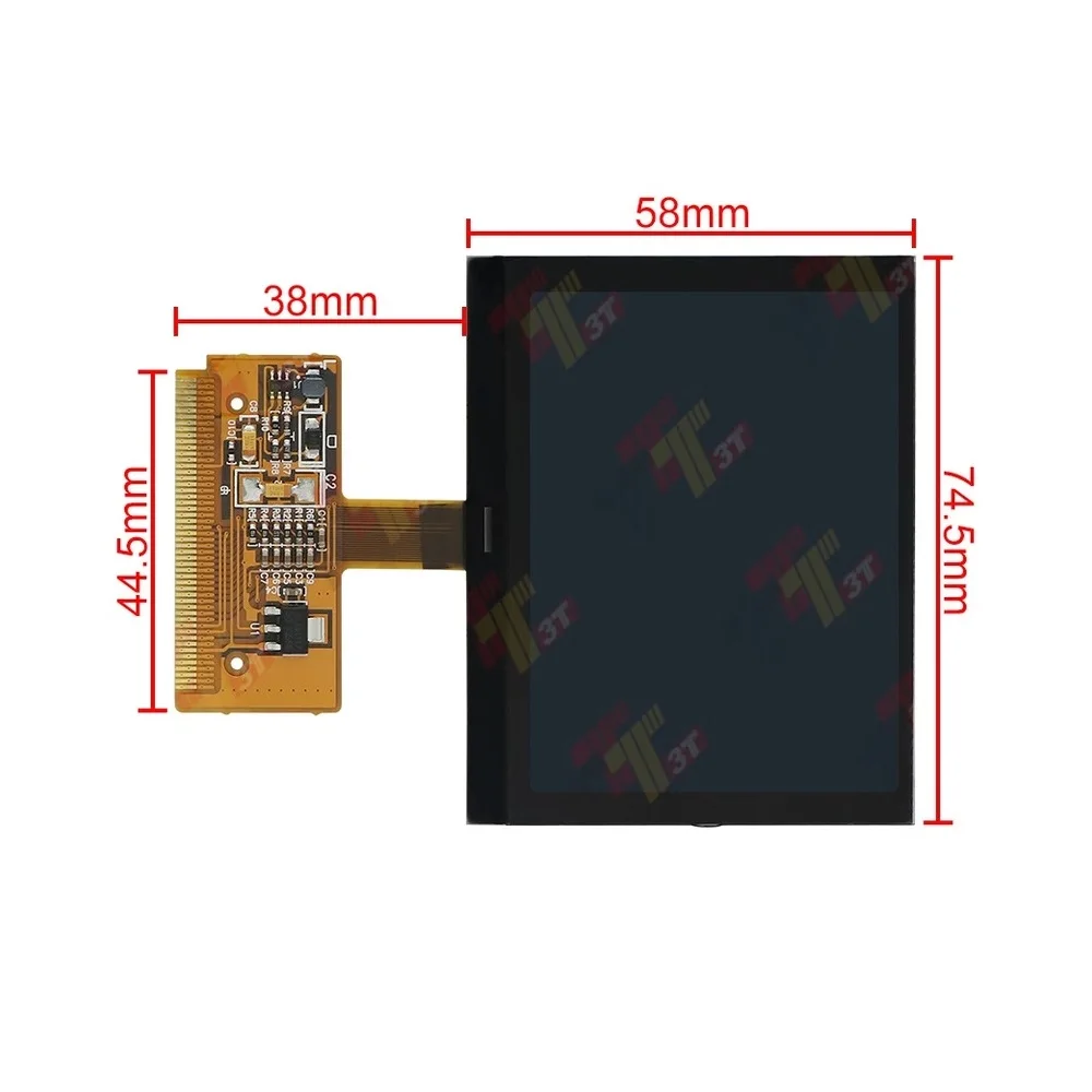  Display LCD VDO per Cruscotto Audi A3 A4 A6 / Quadro Strumenti Ford Galaxy MK2 - immagine 3