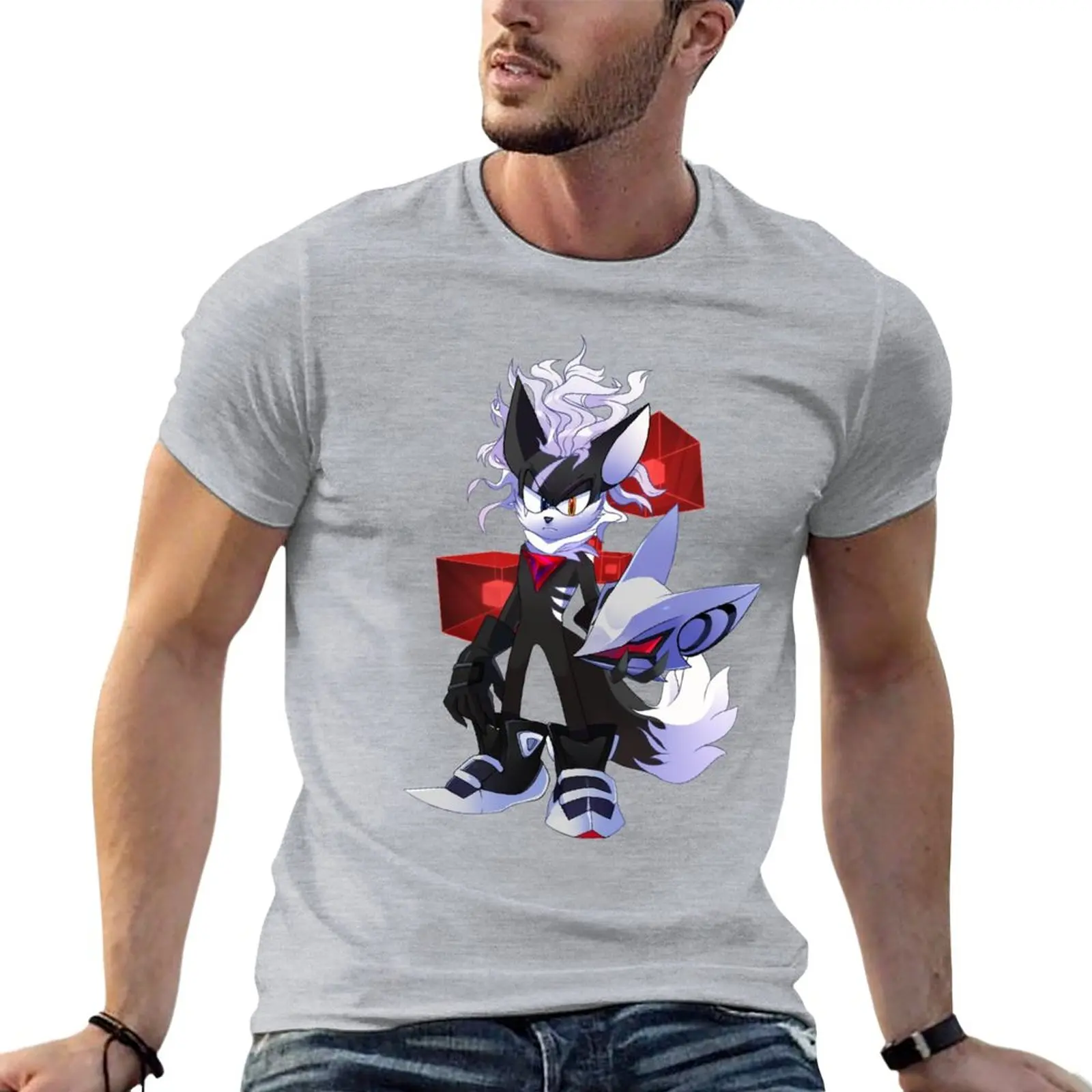 Infinite The Jackal T-Shirt Manica Corta Plus Size T-Shirt T-Shirt Personalizzata T-Shirt Da Uomo