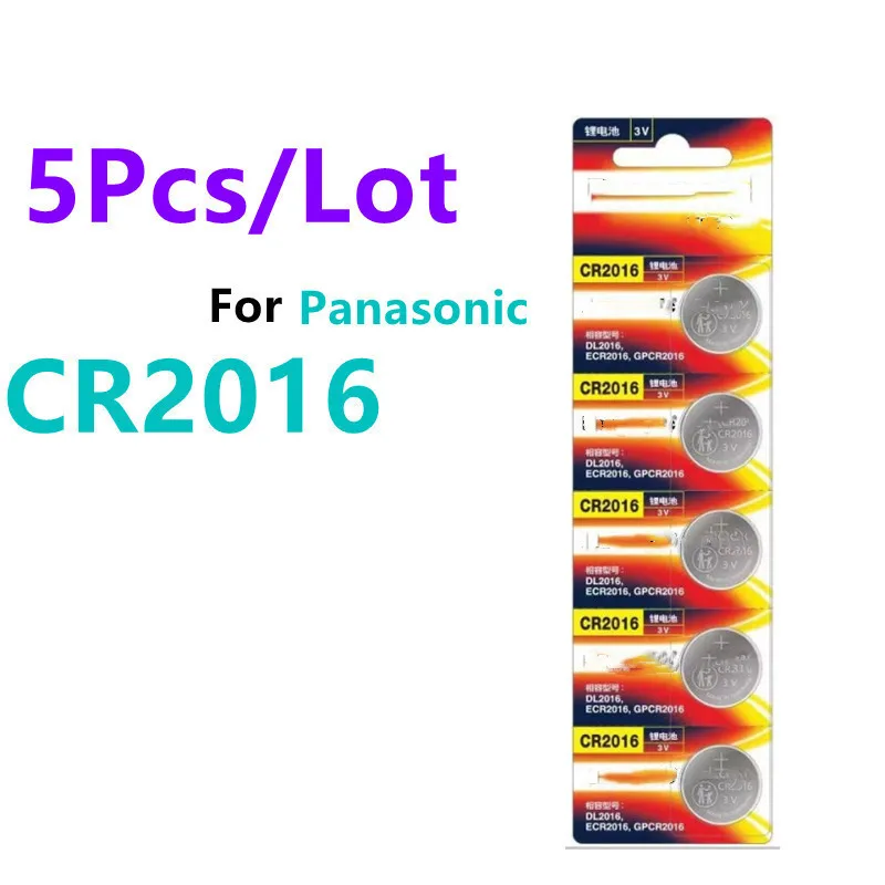 Batterie A Bottone CR2025 3V - Confezione Da 5 O 10 Pezzi, Al Litio, Per Telecomandi, Termometri, Orologi