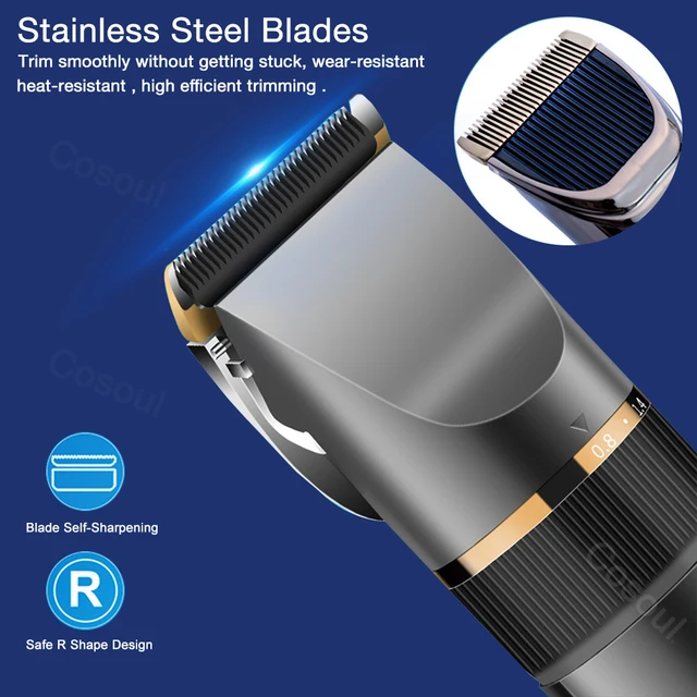 가정에서 전문적인 스타일링을 위한 남성용 전기 헤어 클리퍼