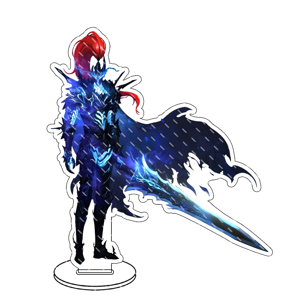 Solo Leveling Anime Figure Acrylic Stand - Sung Jin-Woo Character Desk Decor