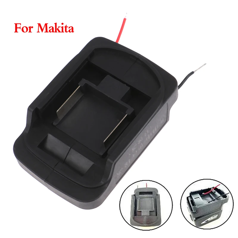 For Makita MT 18V Li-ion Battery Adapter DIY Battery Cable Connector Output Adapter BL1830 BL1840 BL1850 For Electric Drills