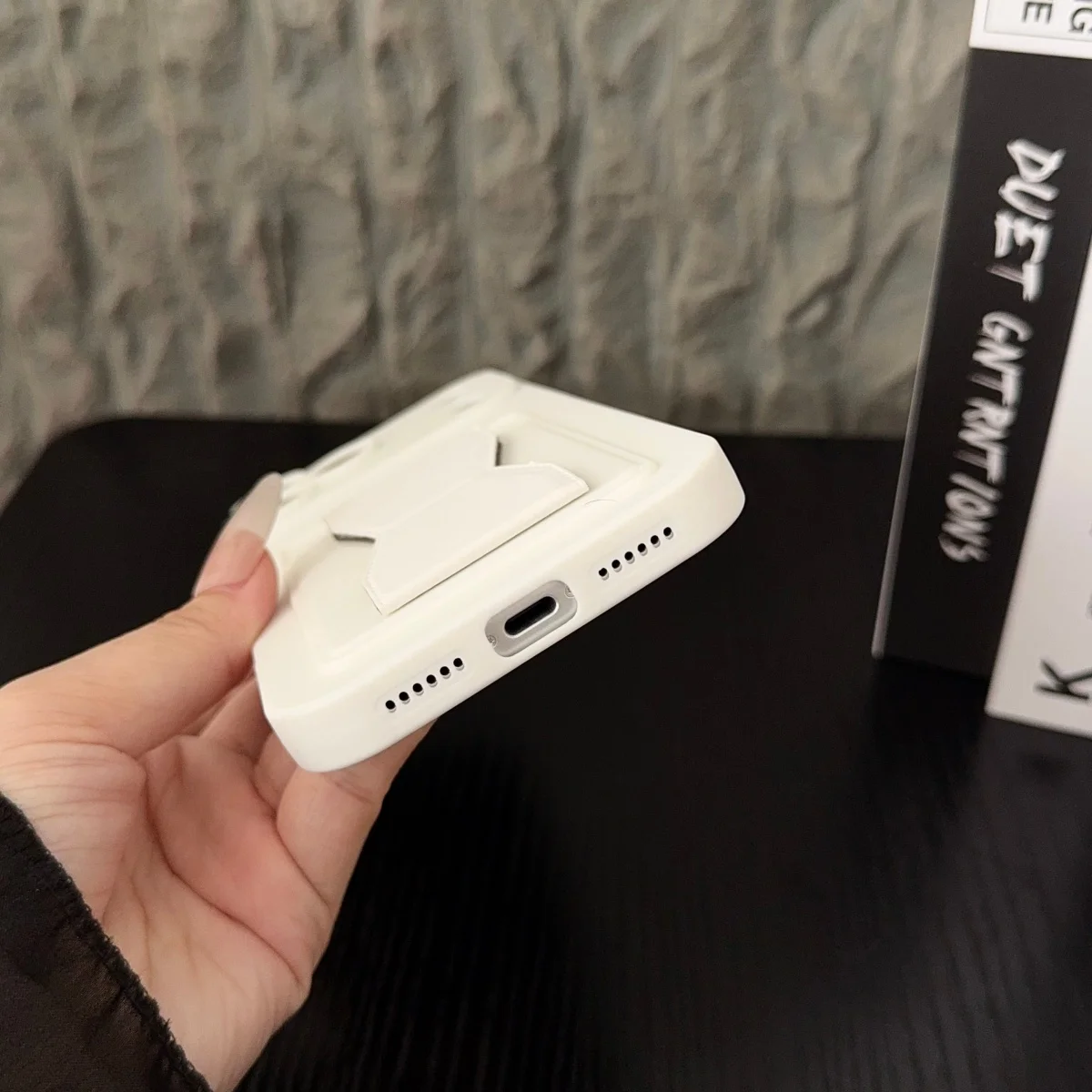 Luxury Card Holder Slot Phone Case with Wallet Pocket and Folding Bracket Cover