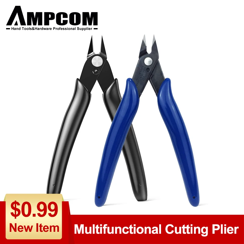 Electronic Shear Wire Cable Cutting Side Snips Flush Pliers Nipper Cutters neu 