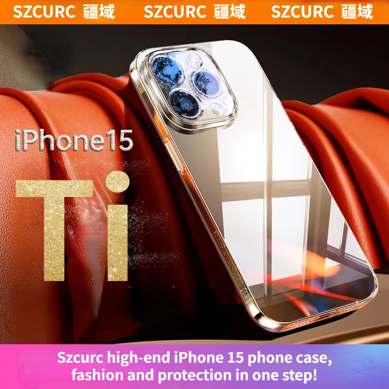 

Szcurc For iPhone 15 Pro max with our titanium primary color case. Also available for iPhone 14 plus 13 Pro 12 mini 11 Pro case
