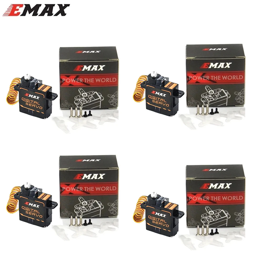 EMAX ES9052 5.5g Mini Digital Metal Servo with Gears for Rc F3P airplane/Rc fixed-wing drone part DIY - image 1 of 6