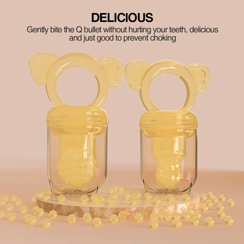 Dr.isla Baby Pacifiers Feeder Kids Fruit Feeder Nipples Safe Baby Supplies Pacifier