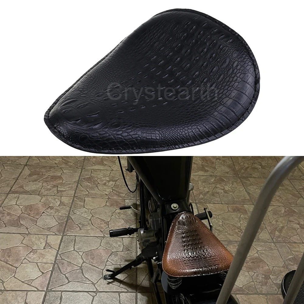 

Универсальное винтажное седло для мотоцикла, сидение для водителя, подушка для Harley Iron 883 Sportster XL1200 Softail Bobber Chopper