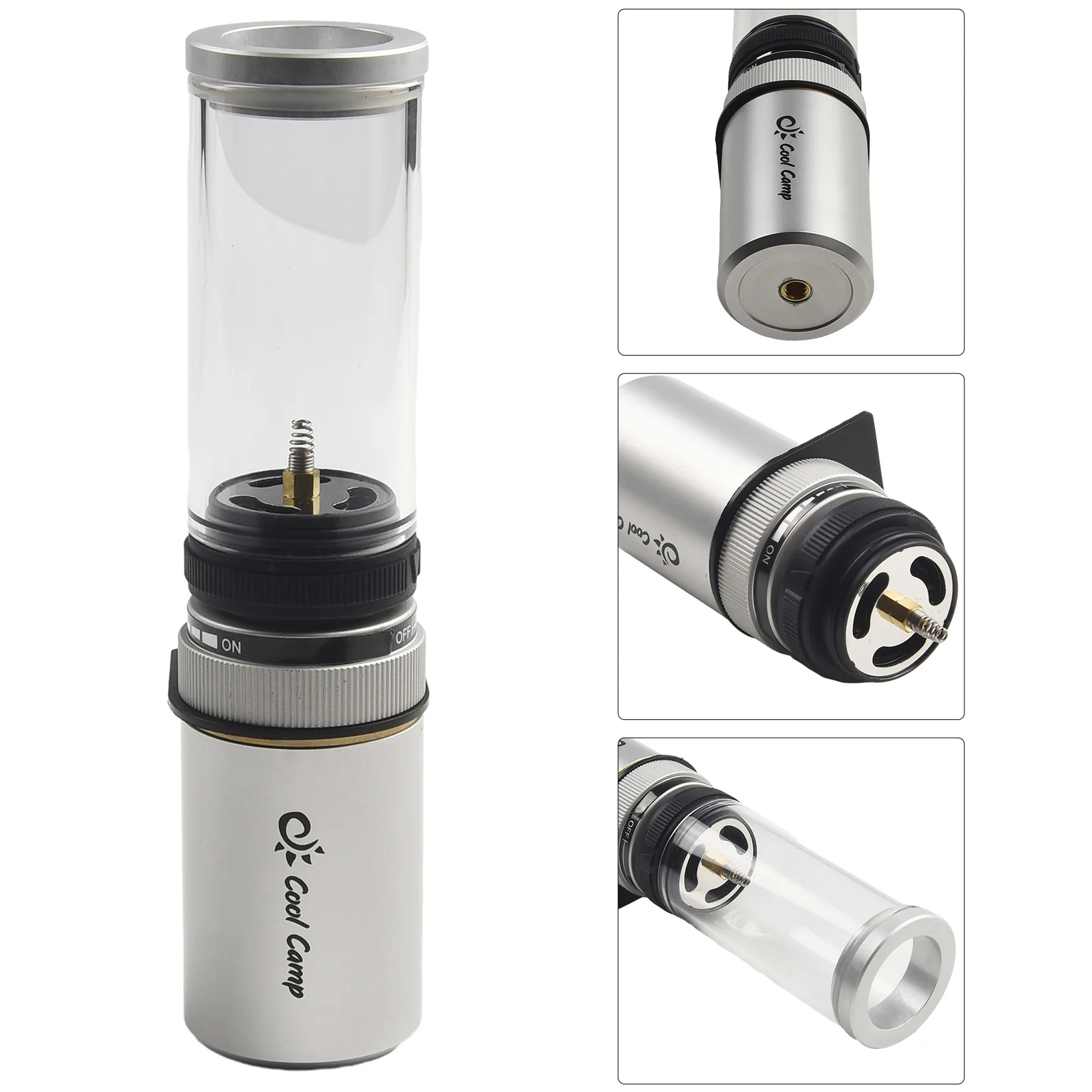 

Camping Lantern Tent Lamp Mini Outdoor Camping Candlelight Tent Lamp With Canister Kit For Camping Outdoor Adventures