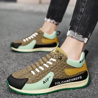 Light Non-slip Luxury Brand Men's Sneakers Men Chunky Sneakers Fashion 2024 Designer Male Casual Board Man's Vulcanize Shoes 1