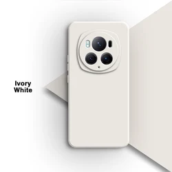 Premium Liquid Silicone Phone Case - Ultra-Soft, Durable Protection for Honor Magic 5 (Lvory White)