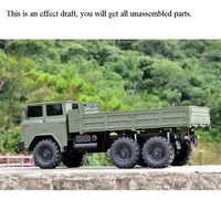 CROSSRC 1/12 Model XC6-A Off Road Military Truck KIT Motor Light Car 6*6 Vehicle RC Toys Gifts 2