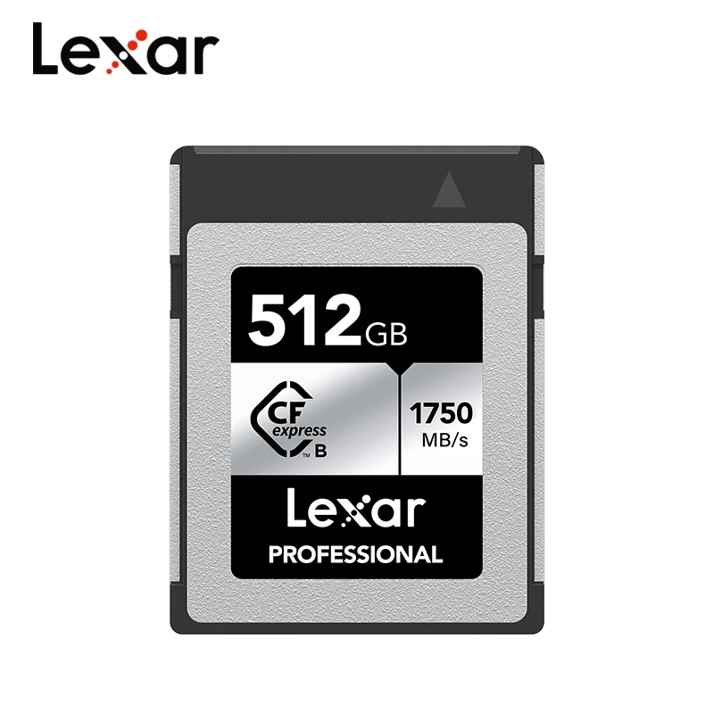 Lexar ų CFexpress B Ÿ ޸ ī, 8K ī޶, 128GB, 256GB  ī, б 1750 MB/s, 512GB
