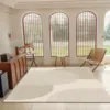 Living Room Carpet Japanese Striped Style Large Area Rug Bedroom Bedside Sofa Floor Mat Machine Washable Easy To Fold Carpets 3