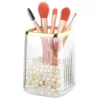 Makeup Brush Bucket Storage Tube Dressing Table Office Desktop Pen Holder Cosmetics Storage Box 1