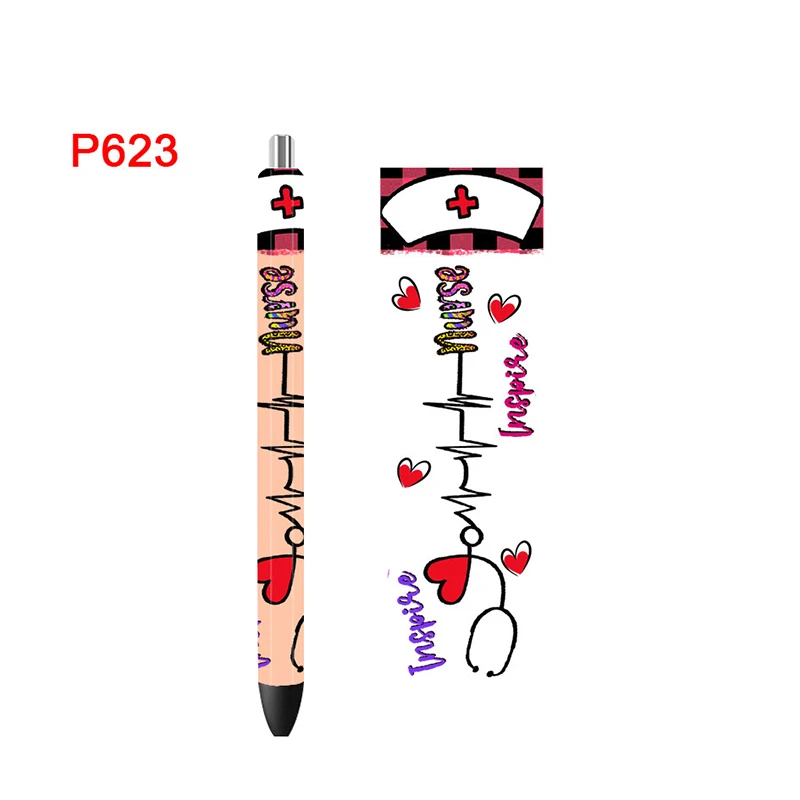 【PenPen様用になります】 6PCS 4.75x1.5'' Pen Wrapping Stickers Nurse Doctor Medical