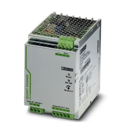 

Phoenix Switching Power Supplies 2866776 QUINT-PS/1AC/24DC/20 20A Regulated Power Supply