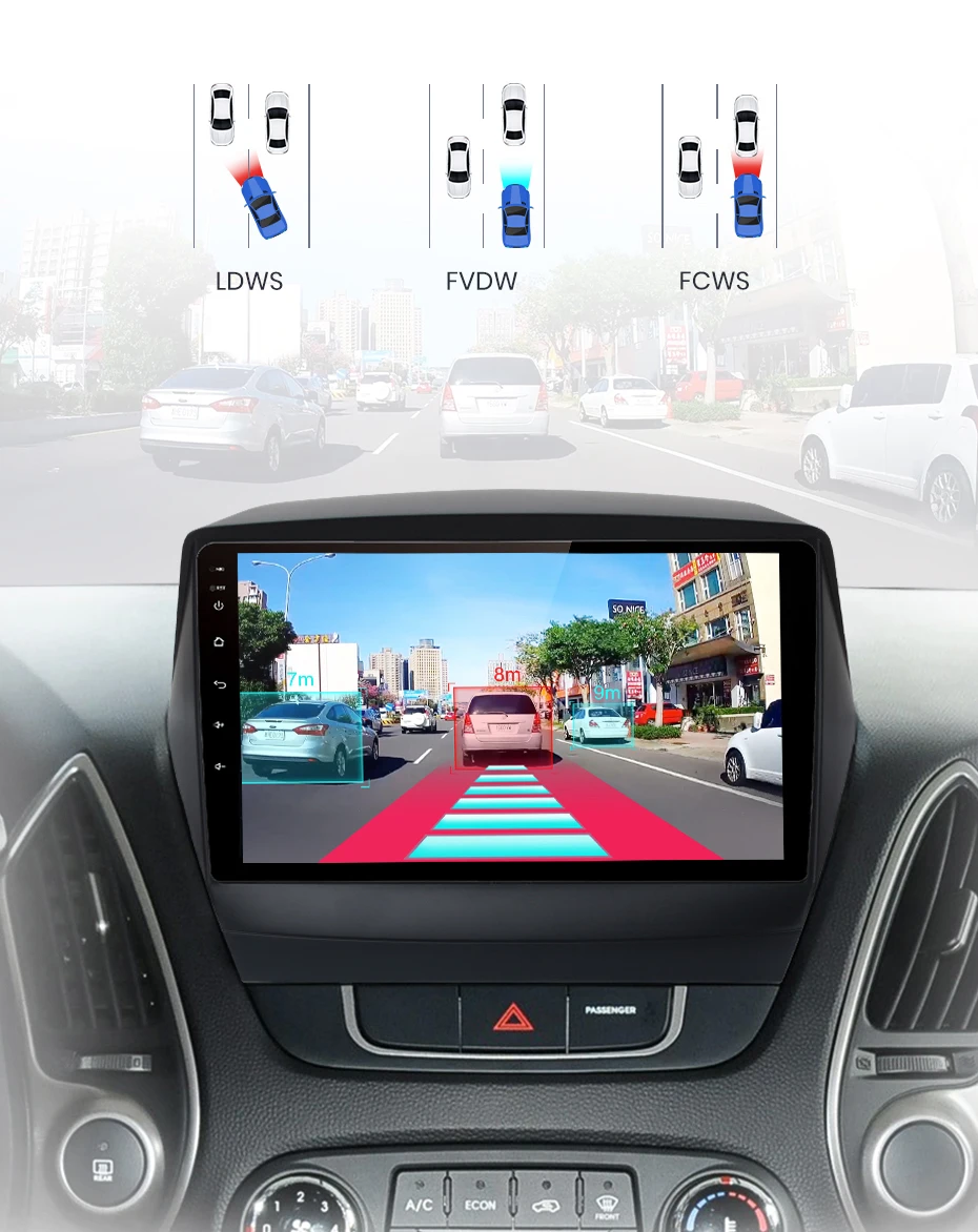 Junsun V1 AI Stimme Drahtlose CarPlay Android Auto Radio für Hyundai ix35 1 2 Tucson 2 LM 2009-2015 4G Auto Multimedia GPS 2din – Detail 9